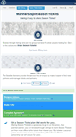 Mobile Screenshot of mariners.splitseasontickets.com